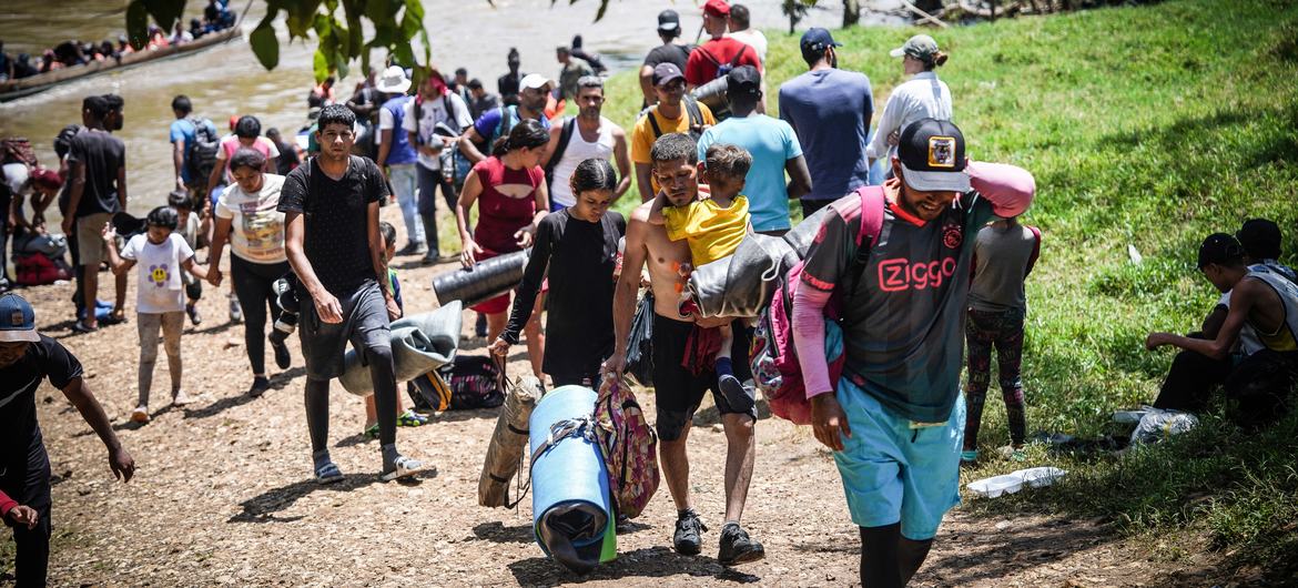 Un demi-million de personnes ont traversé la jungle du Darien, l'ONU réclame coopération et solidarité